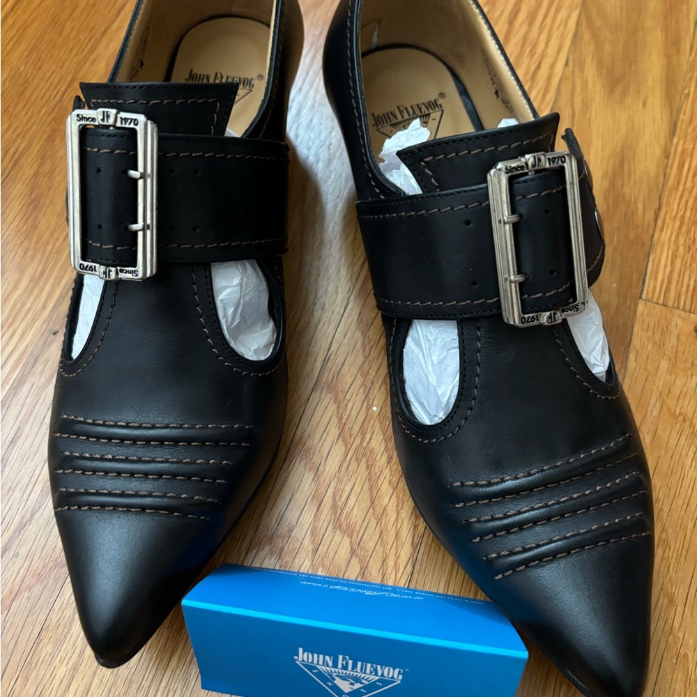 John Fluevog Pilgrim Shoes - Brand New